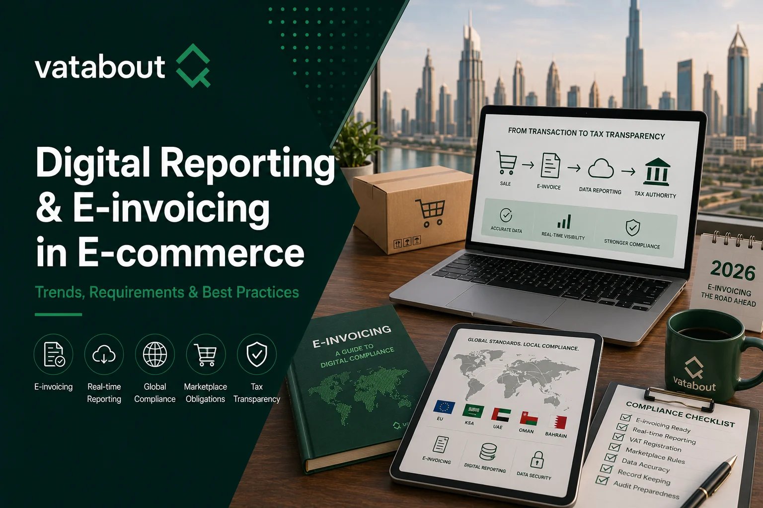 Reporting in E-commerce: E-invoicing, Digital and Real-Time Reporting